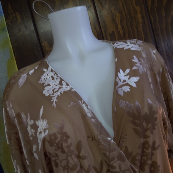 Size Small Dynamite long sleeve v-neck bodysuit - Picture 2 of 16